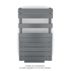 Acova - Régate EC +Air, couleur Anthracite 0346, 411W, H 852mm / L 500mm