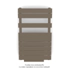 Acova - Régate EC +Air, couleur Pearl Beige 1235, 411W, H 852mm / L 500mm