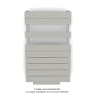 Acova - Régate EC +Air, couleur Telegrey 4 7247, 411W, H 852mm / L 500mm