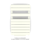 Acova - Régate EC +Air, couleur Cream 9001, 411W, H 852mm / L 500mm