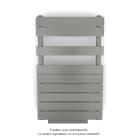 Acova - Régate EC +Air, couleur Grey Aluminium 9007, 411W, H 852mm / L 500mm