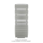 Acova - Régate EC +Air, couleur Inox Look 0332, 625W, H 1370mm / L 500mm