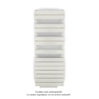 Acova - Régate EC +Air, couleur White Quartz 0521, 625W, H 1370mm / L 500mm