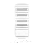 Acova - Régate EC +Air, couleur White Matt 0556, 625W, H 1370mm / L 500mm