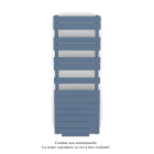 Acova - Régate EC +Air, couleur Pigeon Blue 5214, 625W, H 1370mm / L 500mm