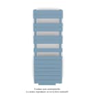 Acova - Régate EC +Air, couleur Pastel Blue 5224, 625W, H 1370mm / L 500mm