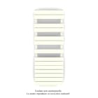 Acova - Régate EC +Air, couleur Cream 9001, 625W, H 1370mm / L 500mm