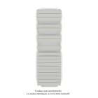 Acova - Régate EC +Air, couleur Light Grey 0262, 781W, H 1666mm / L 500mm