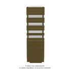 Acova - Régate EC +Air, couleur Bronze 0276, 781W, H 1666mm / L 500mm