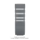 Acova - Régate EC +Air, couleur Anthracite 0346, 781W, H 1666mm / L 500mm