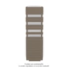 Acova - Régate EC +Air, couleur Pearl Beige 1235, 781W, H 1666mm / L 500mm