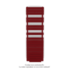Acova - Régate EC +Air, couleur Ruby Red 3003, 781W, H 1666mm / L 500mm