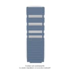 Acova - Régate EC +Air, couleur Pigeon Blue 5214, 781W, H 1666mm / L 500mm