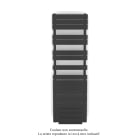 Acova - Régate EC +Air, couleur Anthracite Grey 7016, 781W, H 1666mm / L 500mm