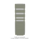 Acova - Régate EC +Air, couleur Cement Grey 7233, 781W, H 1666mm / L 500mm