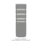 Acova - Régate EC +Air, couleur Telegrey 2 7246, 781W, H 1666mm / L 500mm