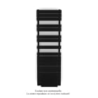 Acova - Régate EC +Air, couleur Traffic Black 9217, 781W, H 1666mm / L 500mm