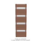 Acova - Altai Spa EC, Terracotta 0292, 738W, H 1540 mm / L 500 mm