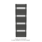 Acova - Altai Spa EC, Umbra Grey 7222, 738W, H 1540 mm / L 500 mm