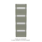 Acova - Altai Spa EC, Cement Grey 7233, 738W, H 1540 mm / L 500 mm
