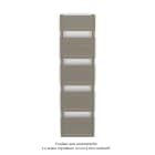 Acova - Altai Spa EC, Concrete Grey 0265, 884W, H 1804 mm / L 500 mm