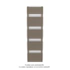 Acova - Altai Spa EC, Pearl Beige 1235, 884W, H 1804 mm / L 500 mm
