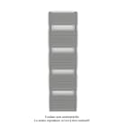 Acova - Altai Spa EC, Telegrey 2 7246, 884W, H 1804 mm / L 500 mm