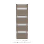 Acova - Altai Spa EC double, Beige Grey 0267, 1049W, H 1540 mm / L 500 mm
