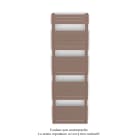Acova - Altai Spa EC double, Terracotta Faded 0299, 1049W, H 1540 mm / L 500 mm