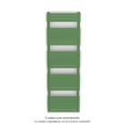 Acova - Altai Spa EC double, Reseda Green 6211, 1049W, H 1540 mm / L 500 mm