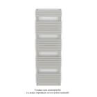 Acova - Altai Spa EC double, Telegrey 4 7247, 1049W, H 1540 mm / L 500 mm