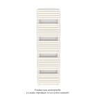 Acova - Altai Spa EC double, Edelweiss m. 0067, 1262W, H 1804 mm / L 500 mm