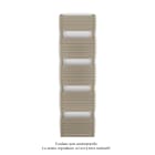 Acova - Altai Spa EC double, Beige Quartz 0523, 1262W, H 1804 mm / L 500 mm