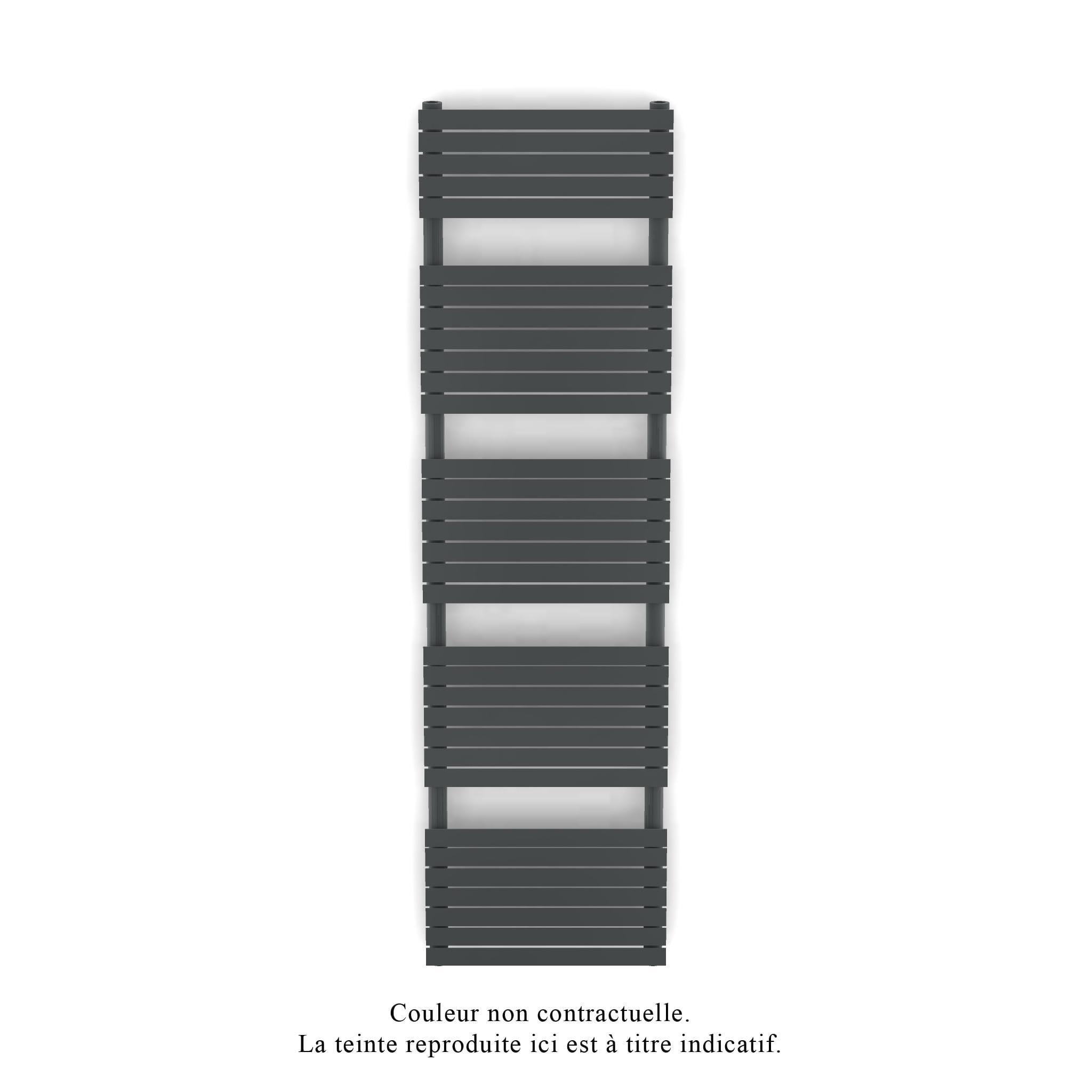 Acova - Altai Spa EC double, Black Matt 0557, 1262W, H 1804 mm / L 500 mm