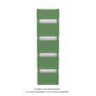 Acova - Altai Spa EC double, Reseda Green 6211, 1262W, H 1804 mm / L 500 mm