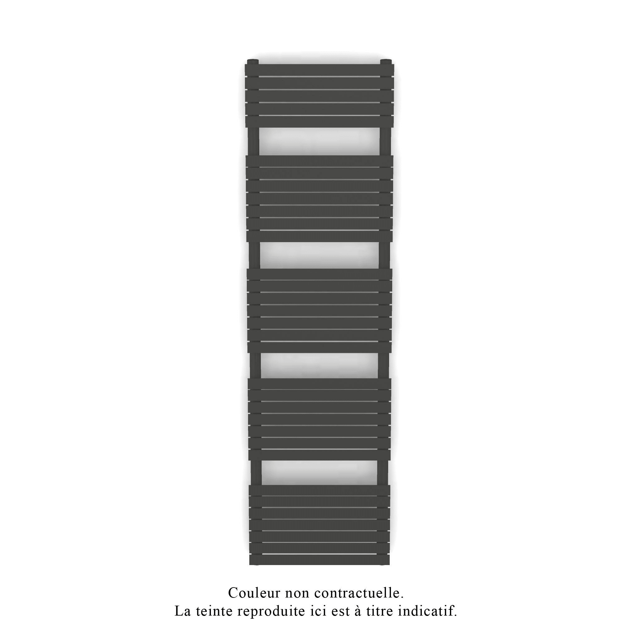 Acova - Altai Spa EC double, Umbra Grey 7222, 1262W, H 1804 mm / L 500 mm