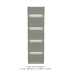 Acova - Altai Spa EC double, Cement Grey 7233, 1262W, H 1804 mm / L 500 mm