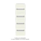 Acova - Altai Spa EC double, Cream 9001, 1262W, H 1804 mm / L 500 mm