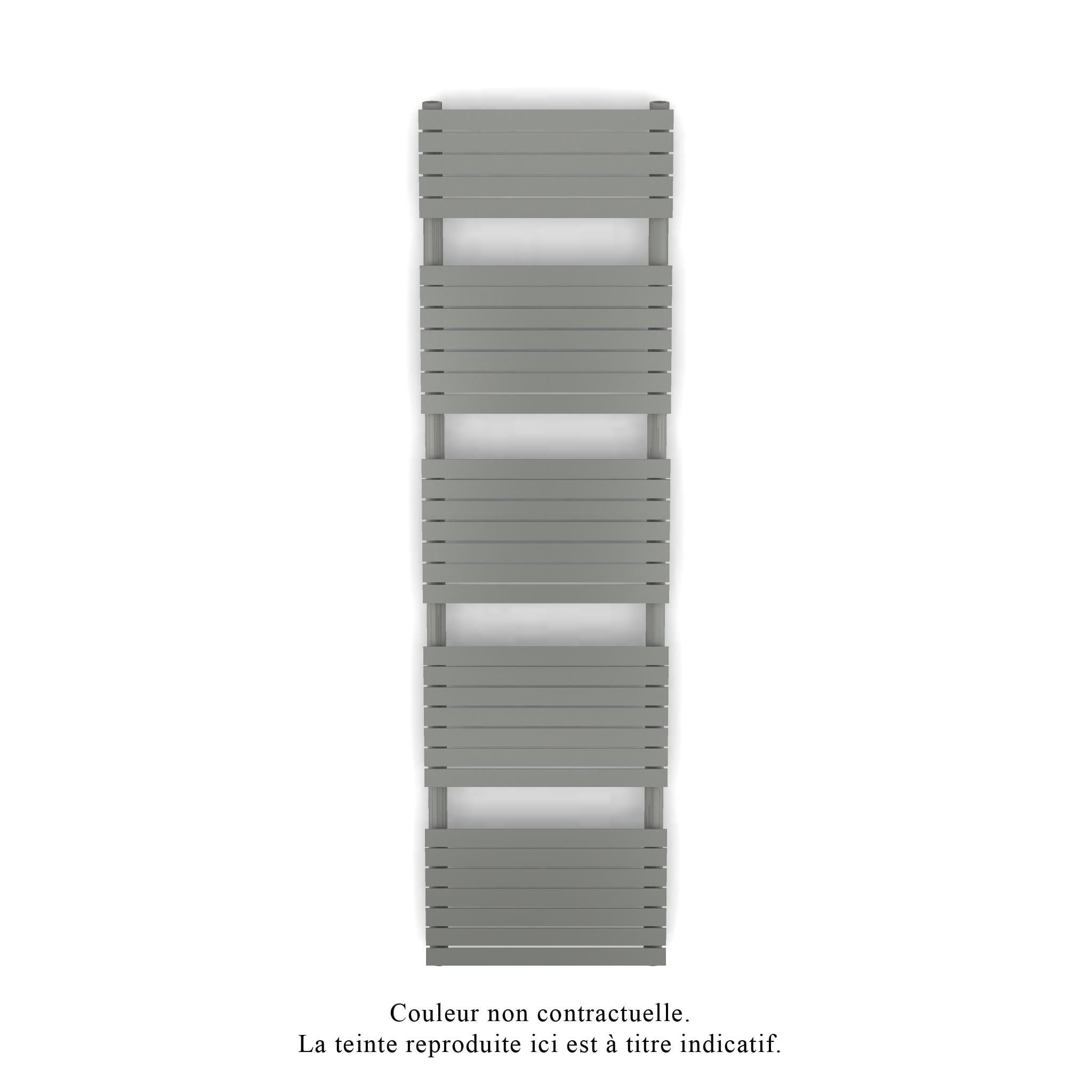 Acova - Altai Spa EC double, Grey Aluminium 9007, 1262W, H 1804 mm / L 500 mm