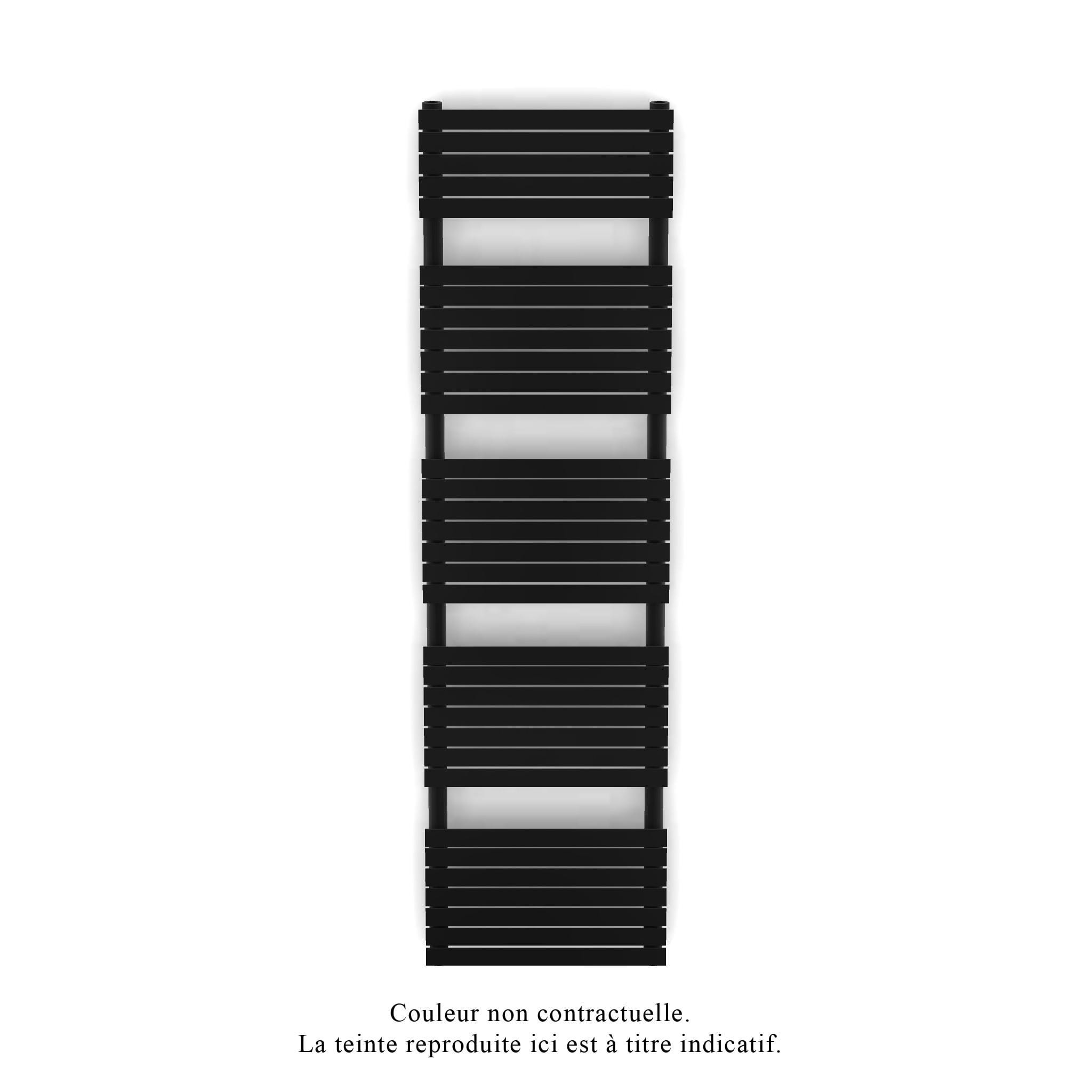 Acova - Altai Spa EC double, Traffic Black 9217, 1262W, H 1804 mm / L 500 mm
