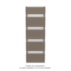Acova - Altai Spa EC double, Pearl Beige 1235, 1485W, H 1804 mm / L 600 mm