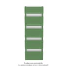 Acova - Altai Spa EC double, Reseda Green 6211, 1485W, H 1804 mm / L 600 mm