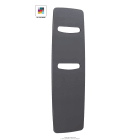 Acova - Nuage EC, couleur 9217, 714W, H 1800 mm / L 490 mm, robinet couleur 9217