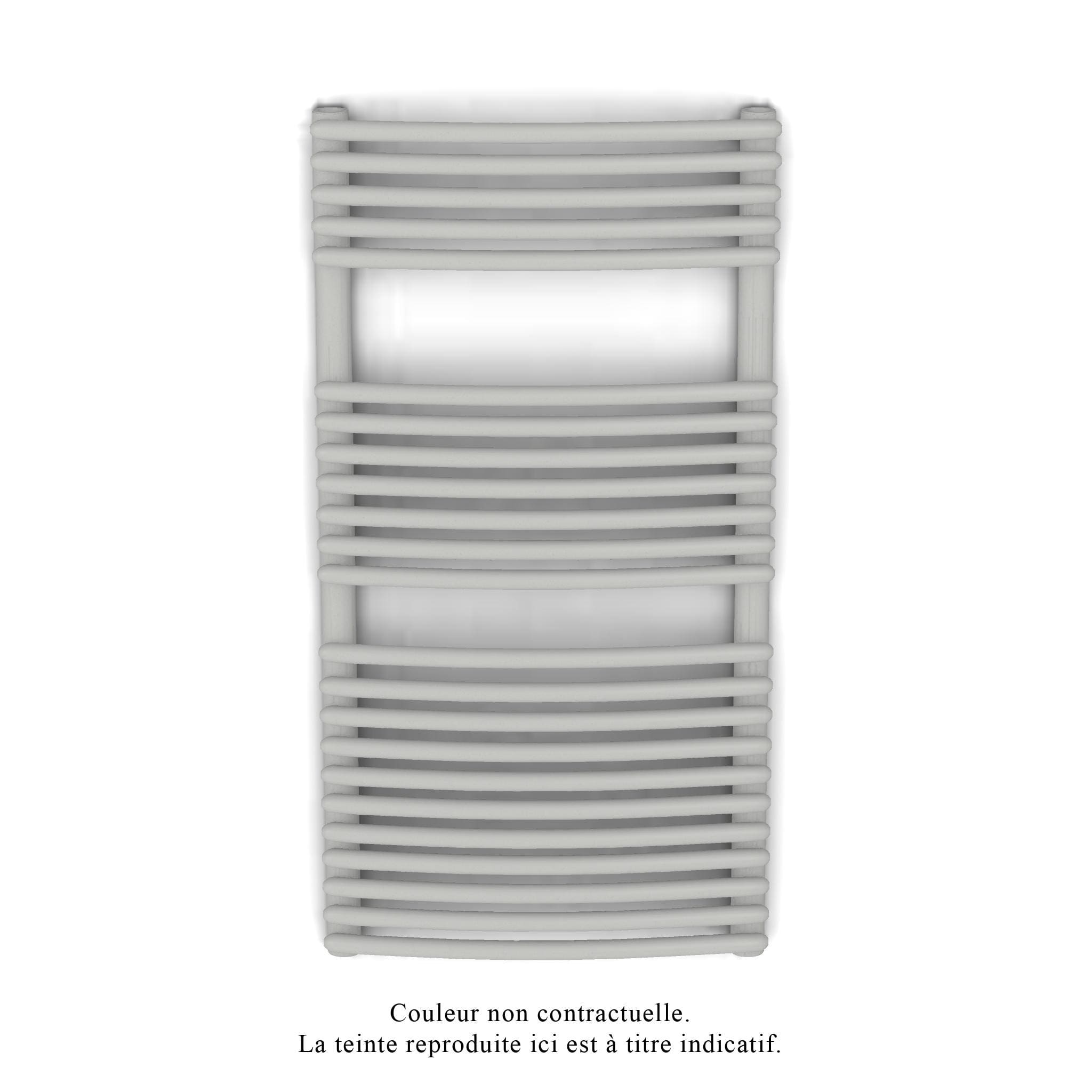 Acova - Kéva Spa EL cintré, régulation IHD, Light Grey, 500W, H 934 mm / L 500 mm