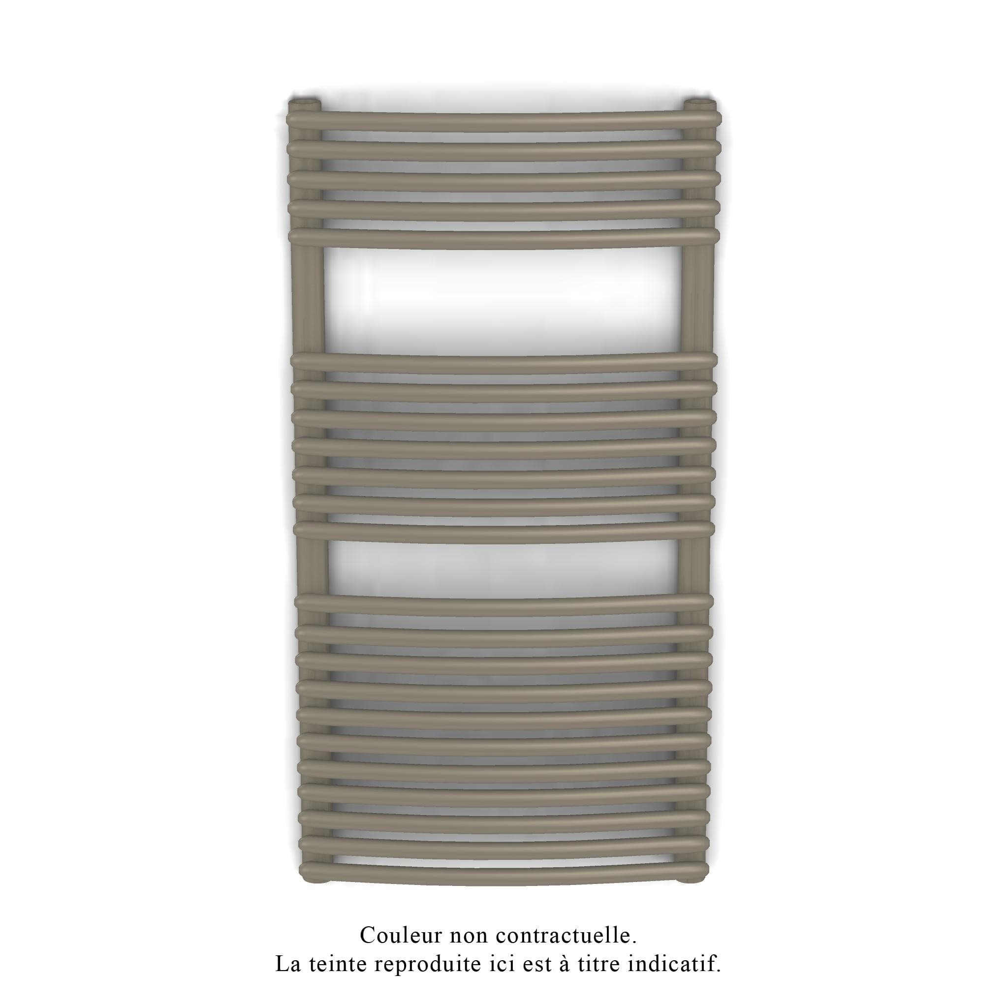 Acova - Kéva Spa EL cintré, régulation IHD, Concrete Grey, 500W, H 934 mm / L 500 mm