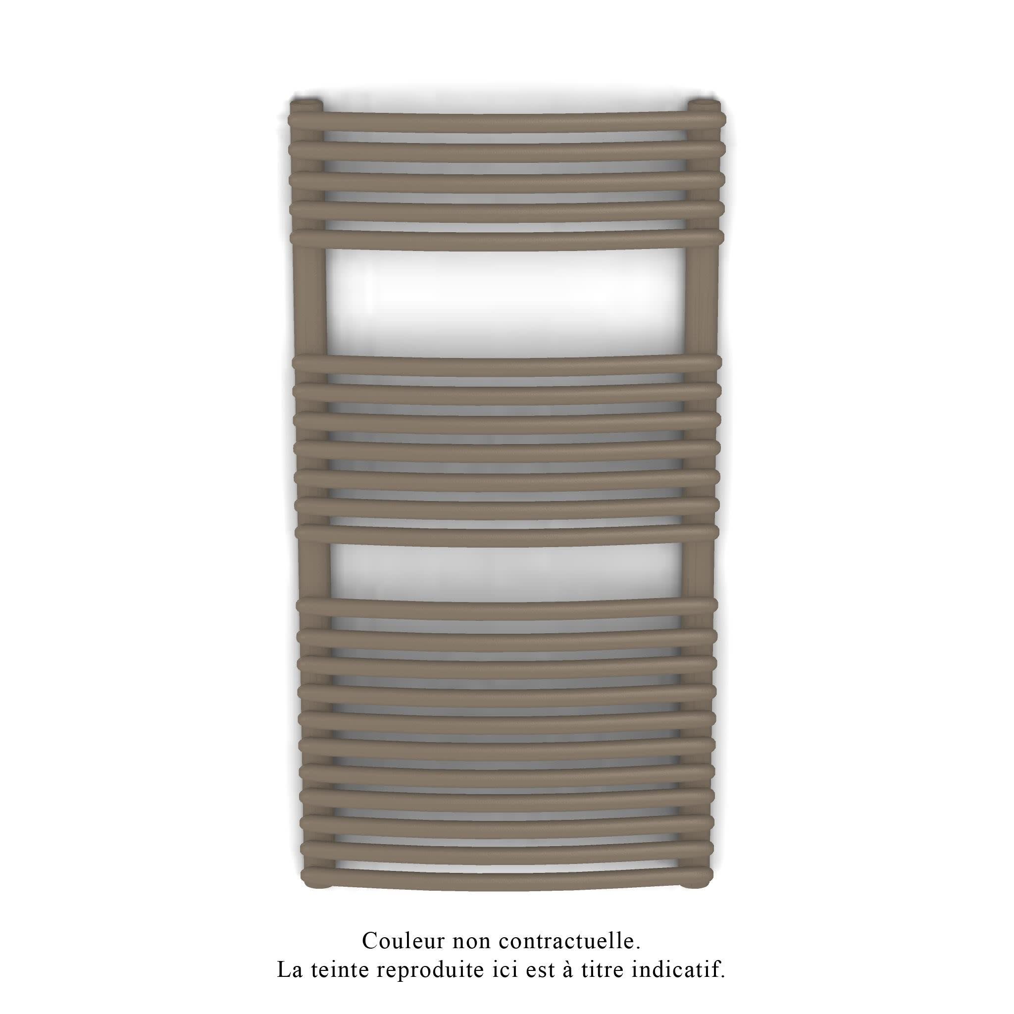 Acova - Kéva Spa EL cintré, régulation IHD, Beige Grey, 500W, H 934 mm / L 500 mm