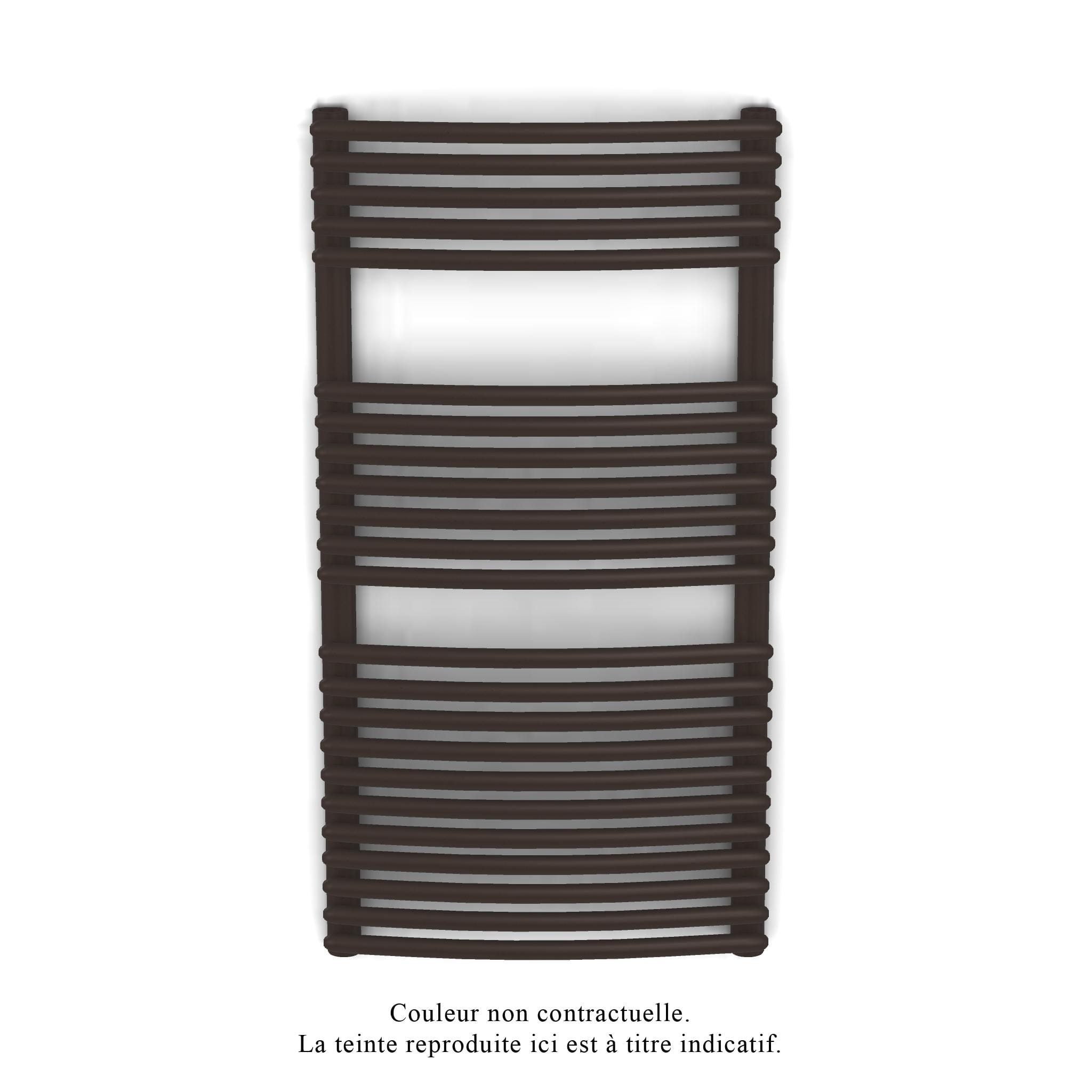 Acova - Kéva Spa EL cintré, régulation IHD, Dark Brown, 500W, H 934 mm / L 500 mm