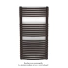 Acova - Kéva Spa EL cintré, régulation IHD, Dark Brown, 500W, H 934 mm / L 500 mm