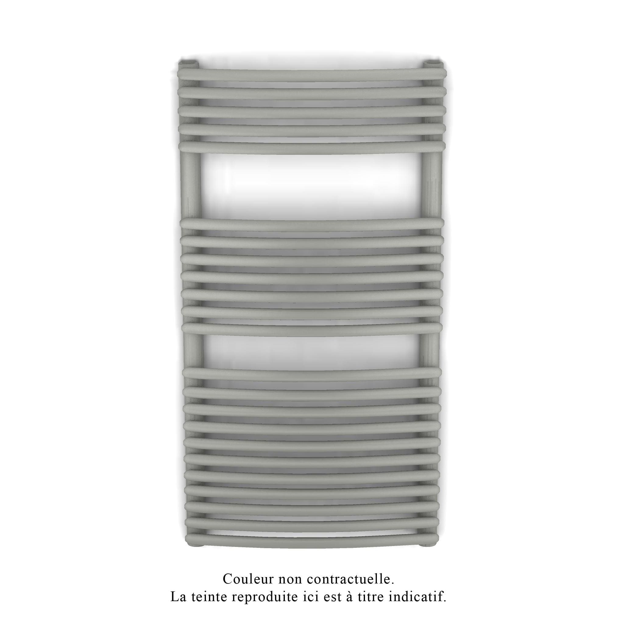 Acova - Kéva Spa EL cintré, régulation IHD, Inox Look, 500W, H 934 mm / L 500 mm