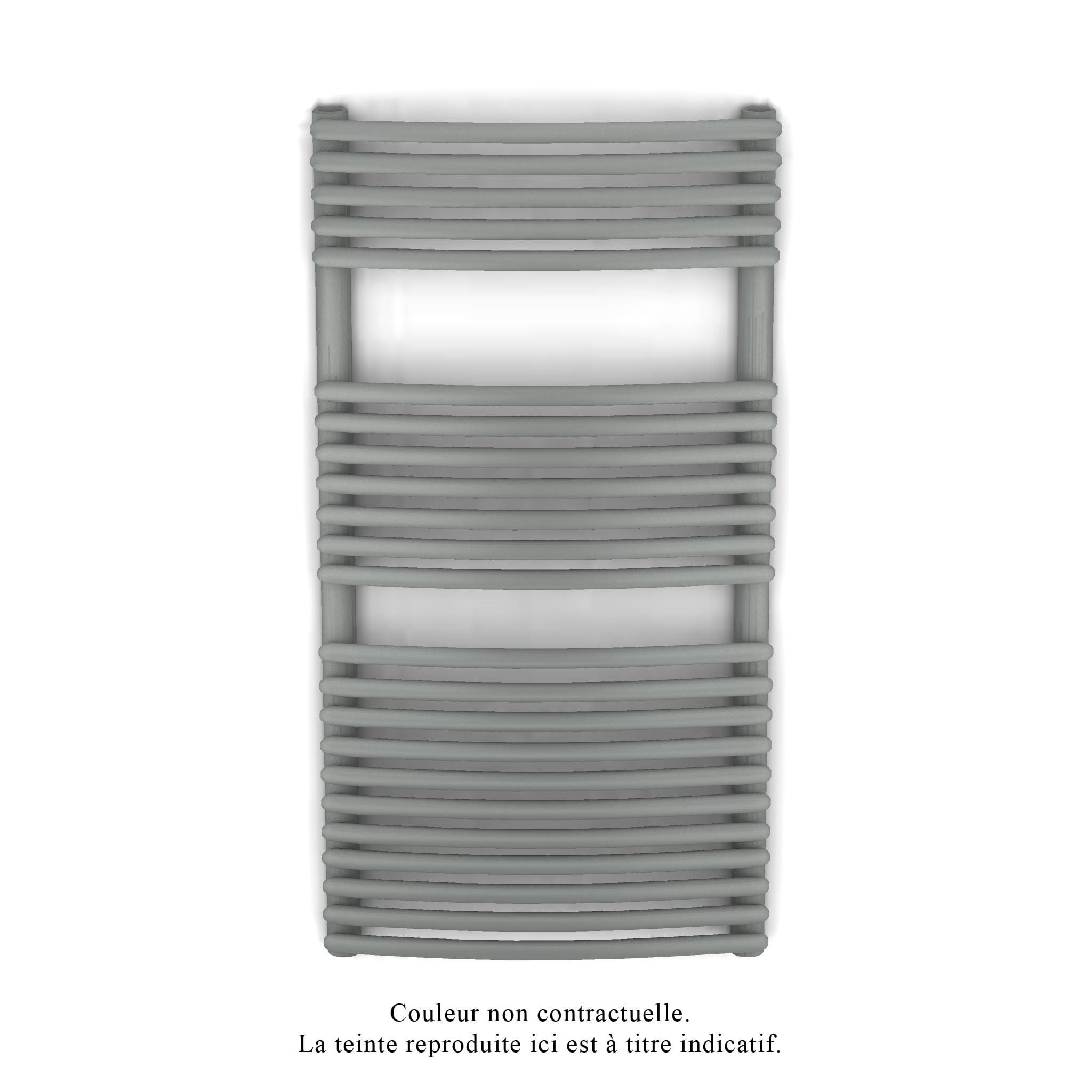 Acova - Kéva Spa EL cintré, régulation IHD, Titane, 500W, H 934 mm / L 500 mm